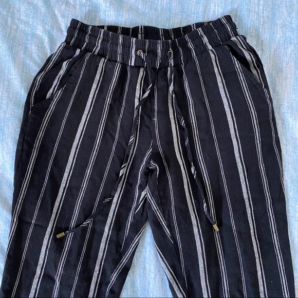 Printed Cuffed Drawstring Pants - Picture 2 of 9